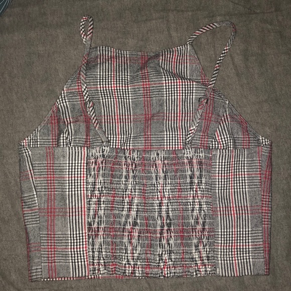 Plaid crop top - Picture 2 of 3